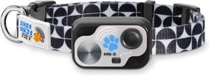 MS 5 Designer Series Premium Performance Automatic Pet Door Collar by High Tech Pet Brand Class A Battery Included Stylish Design Waterproof Rugged USA Support Modern.jpg