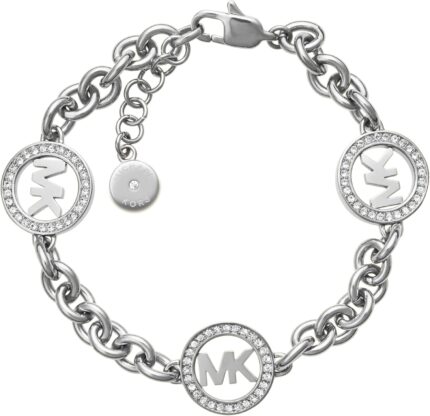 Michael Kors Silver Tone Bracelet for Women Bracelets Jewelry for Women.jpg