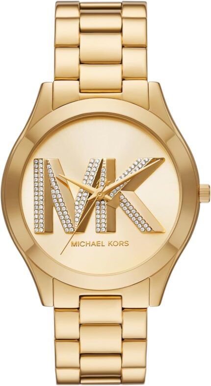 Michael Kors Slim Runway Womens Watch Stainless Steel Bracelet Watch for Women.jpg