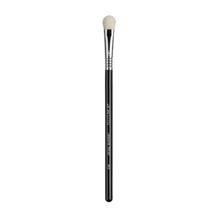 Sigma Beauty Professional E28 Detail Buffer Brush – Professional Eyeshadow Brush for Seamless Cream or Liquid Eyeshadow Blending Packing on Metallic Shades Highlighting the Brow Bone 1 Brush.jpg