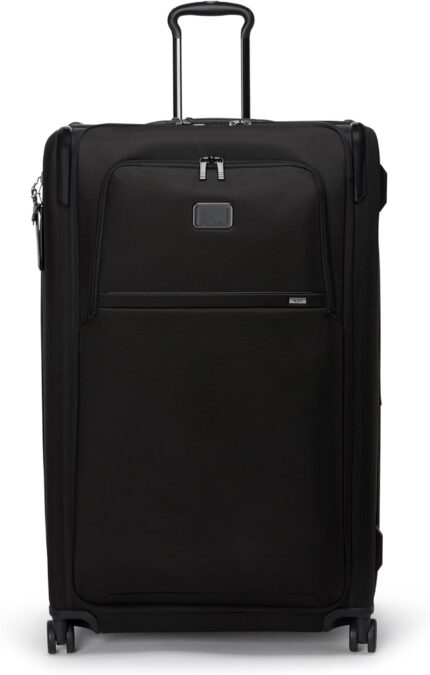 TUMI Alpha XX Large Dual Access Expandable 4 Wheeled Checked Luggage Zipper Expansion Durable Ballistic Nylon Extra Large Capacity Suitcase with TSA Lock Black.jpg