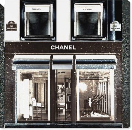 The Oliver Gal Artist Co. Fashion and Glam Wall Art Canvas Prints My Favorite Store Lifestyle Home Decor 30 x 30 Black White.jpg