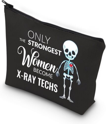 VAMSII X Ray Tech Cosmetic Bag Radiology Technician Gifts Radiology Gifts only the Strongest Women Become X ray Techs Gifts X ray Techs.jpg
