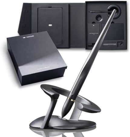 Novium Hoverpen Interstellar Gift Set Luxury Pen 18K Gold Plated Ballpoint with Premium Accessories Refillable Ink Gifts for Men Women.jpg