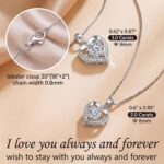 1772871640 Sterling Silver Heart Necklace with 123 Carat Moissanite Sparkling Heart Shaped Pendant for Women Romantic Valentines Day Gift for Her Anniversary Jewelry Present for Wife.jpg