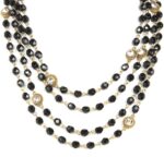 Virgins Saints Angels Magdalena 6mm Crystal Necklace for Women Multi Strand Layered Luxury Fashion Statement Jewelry.jpg